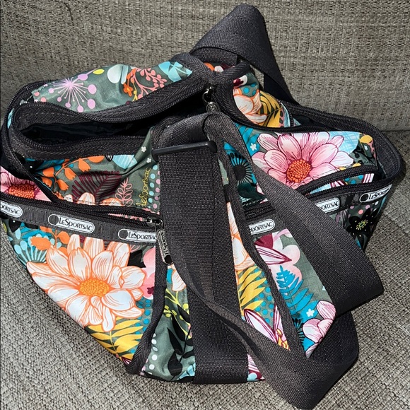 LeSportsac Colorful Floral Shoulder Bag - Picture 7 of 11